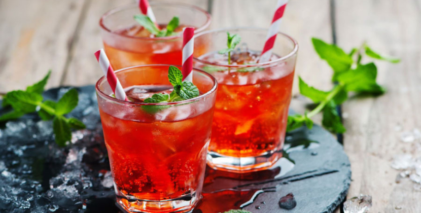 receitas com groselha + Lime Juice