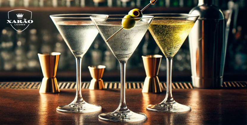 dry martini + dirty martini